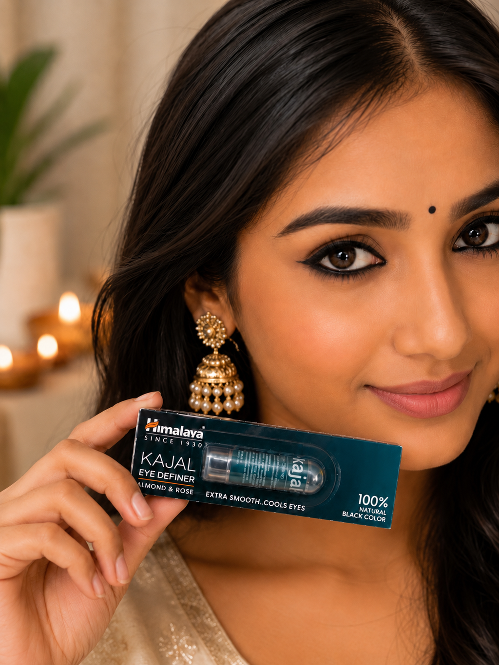 Himalaya Herbal Kajal Eye Definer - Almond & Rose