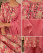 Blush Bloom Mirror Set