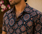 Midnight Cotton Shirt