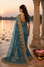 Padma Neelam Saree