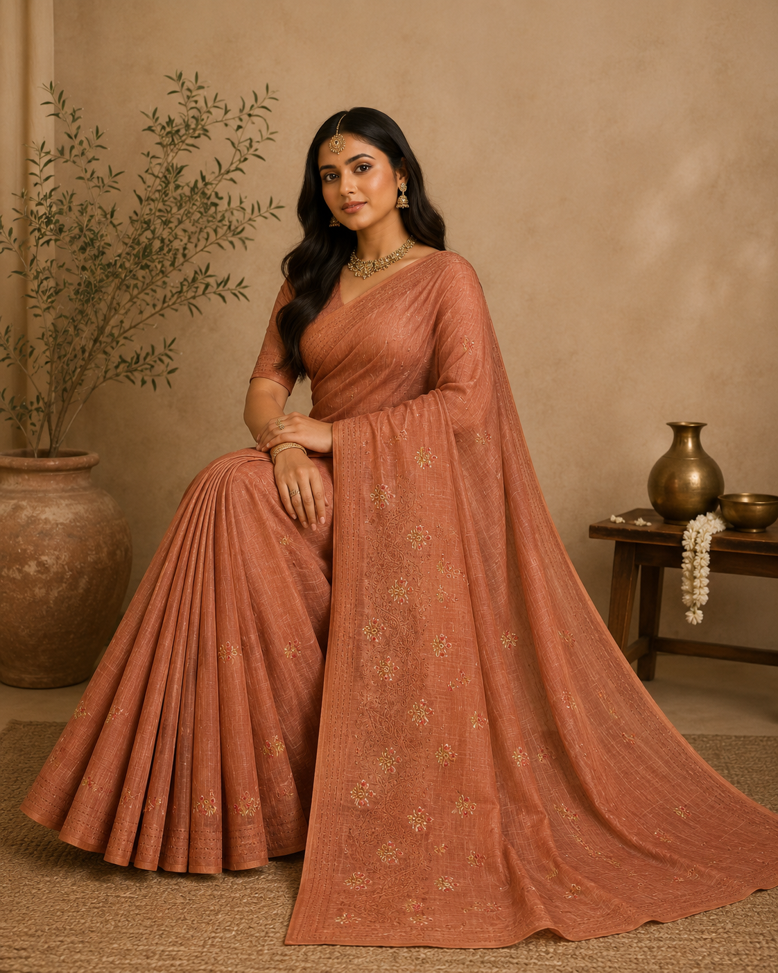 Handcrafted Heritage Saree