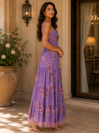 Paisley Bloom Maxi Dress