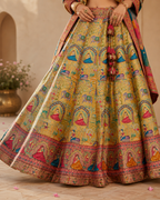Royal Riwaayat Multicolor Lehenga Set