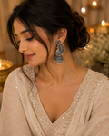 Mayura Paisley Jhumka Earrings