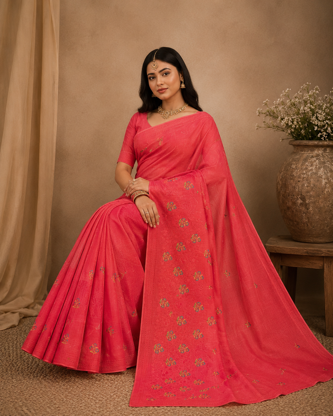 Handcrafted Heritage Saree
