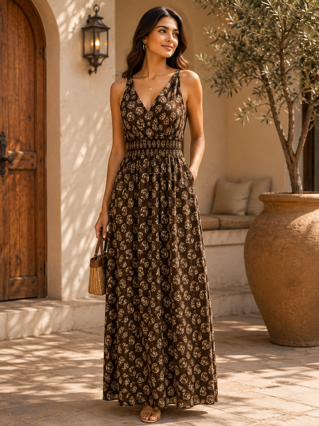 Breeze Paisley Maxi Dress