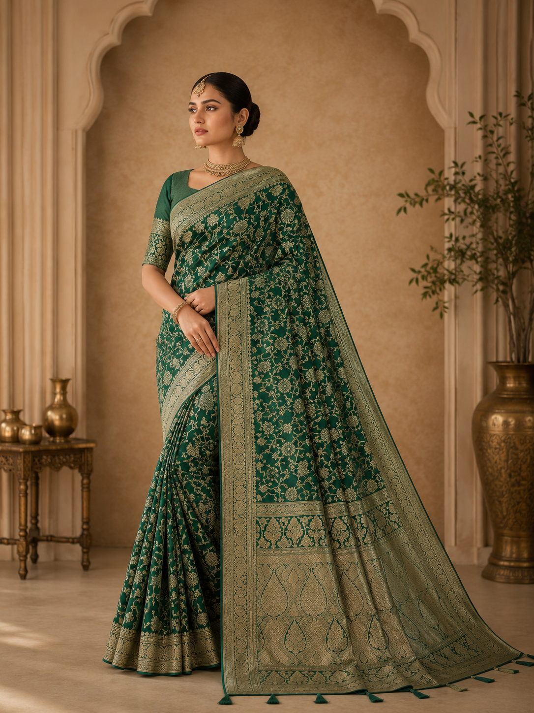 Viraya Heritage Woven Saree