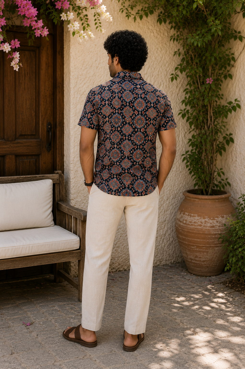 Midnight Cotton Shirt