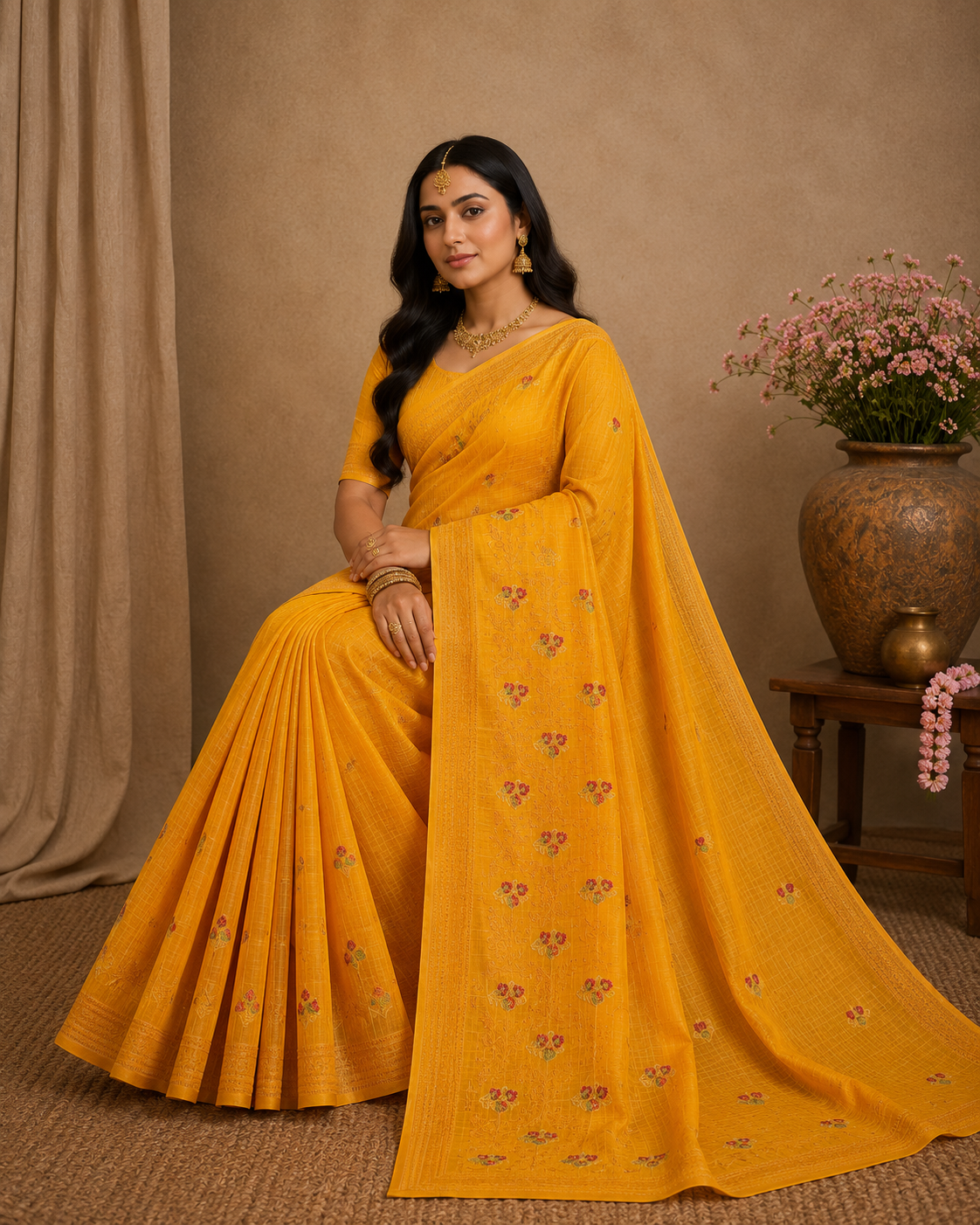 Handcrafted Heritage Saree