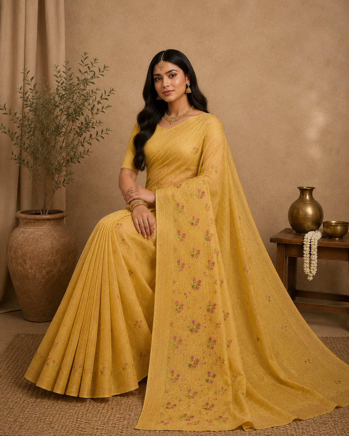 Handcrafted Heritage Saree