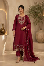 Crimson Heritage Handcrafted Suit Set