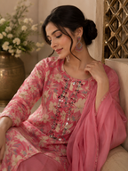 Blush Bloom Mirror Set