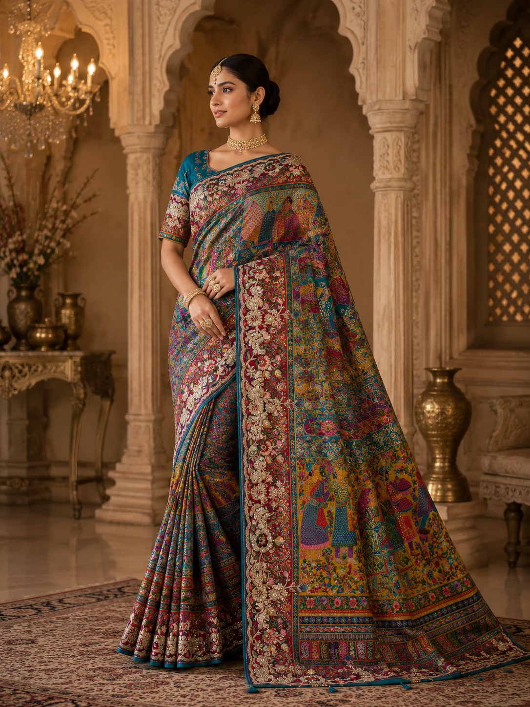 Royal Heritage Weave Saree
