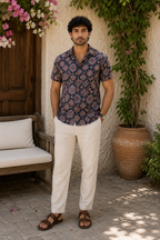 Midnight Cotton Shirt