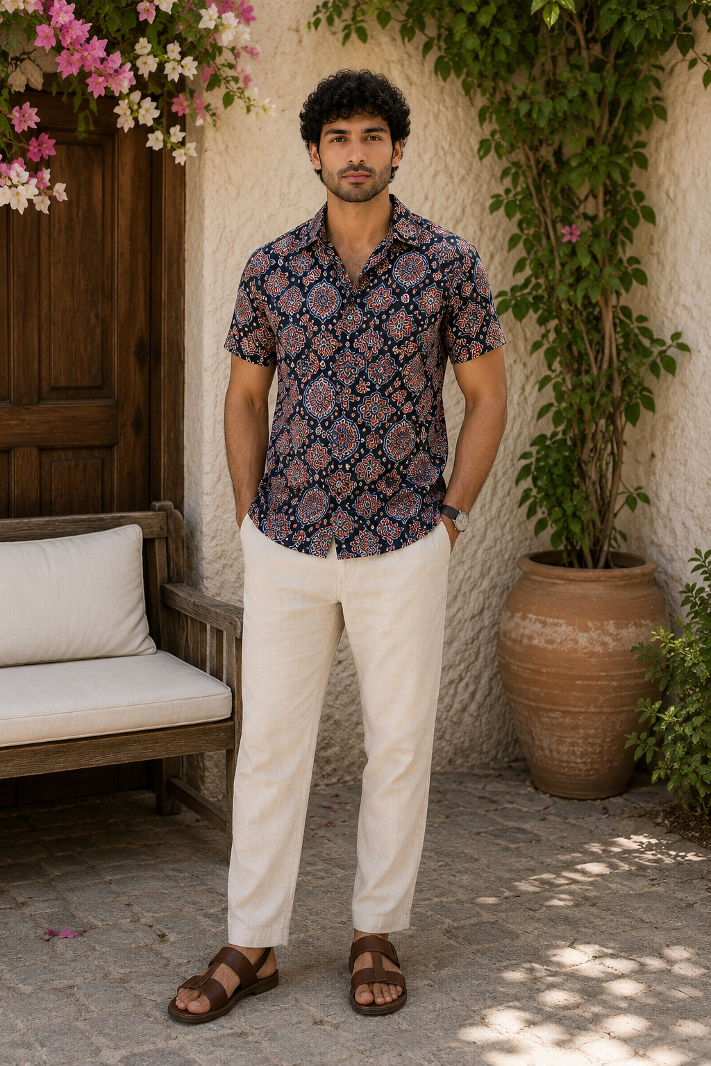 Midnight Cotton Shirt