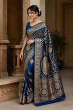 Indraneela Banarasi Saree