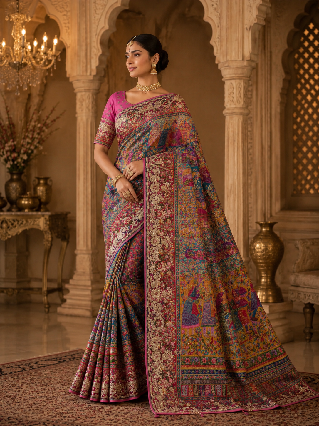 Royal Heritage Weave Saree