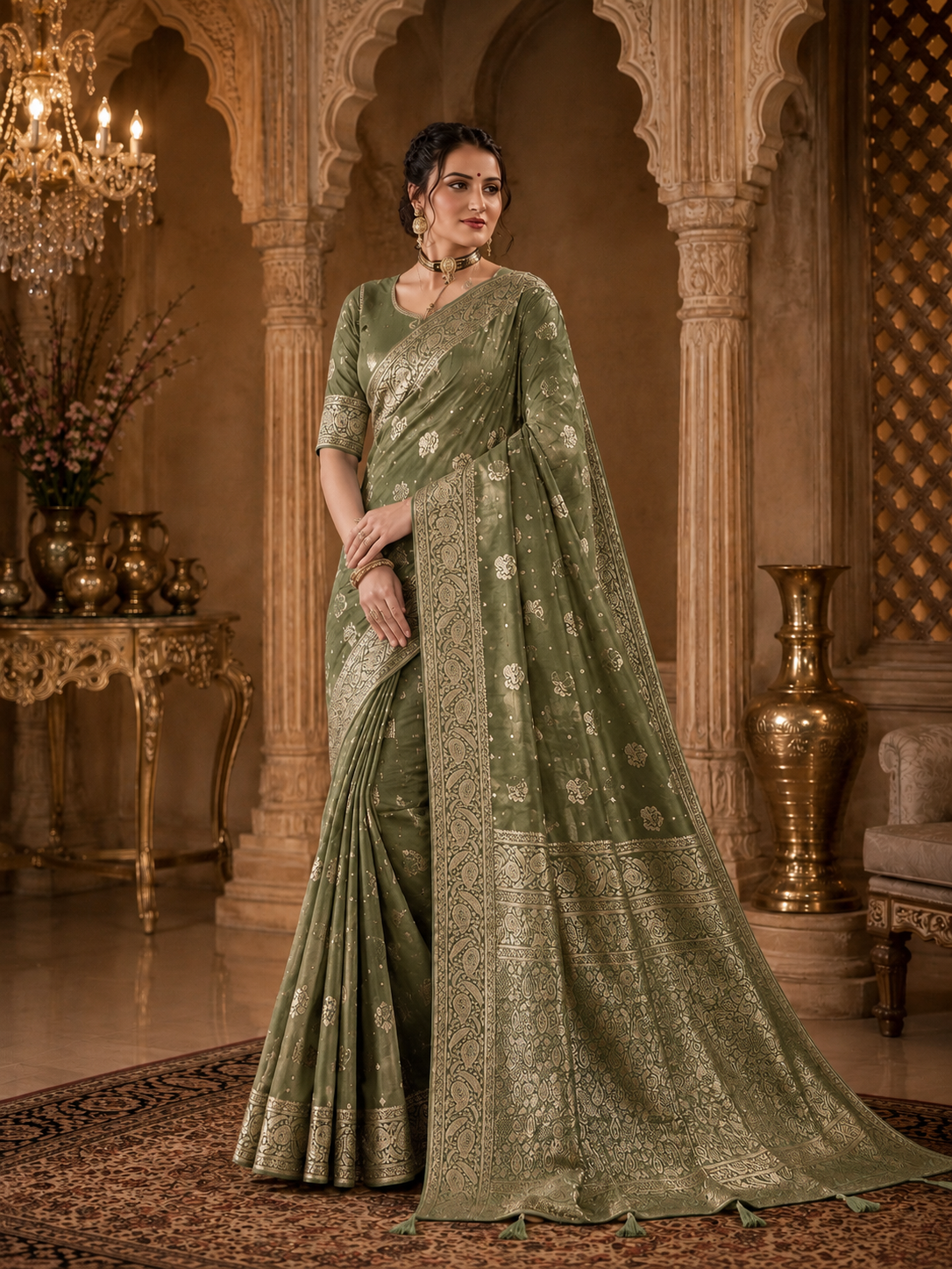 Heritage Weave Saree