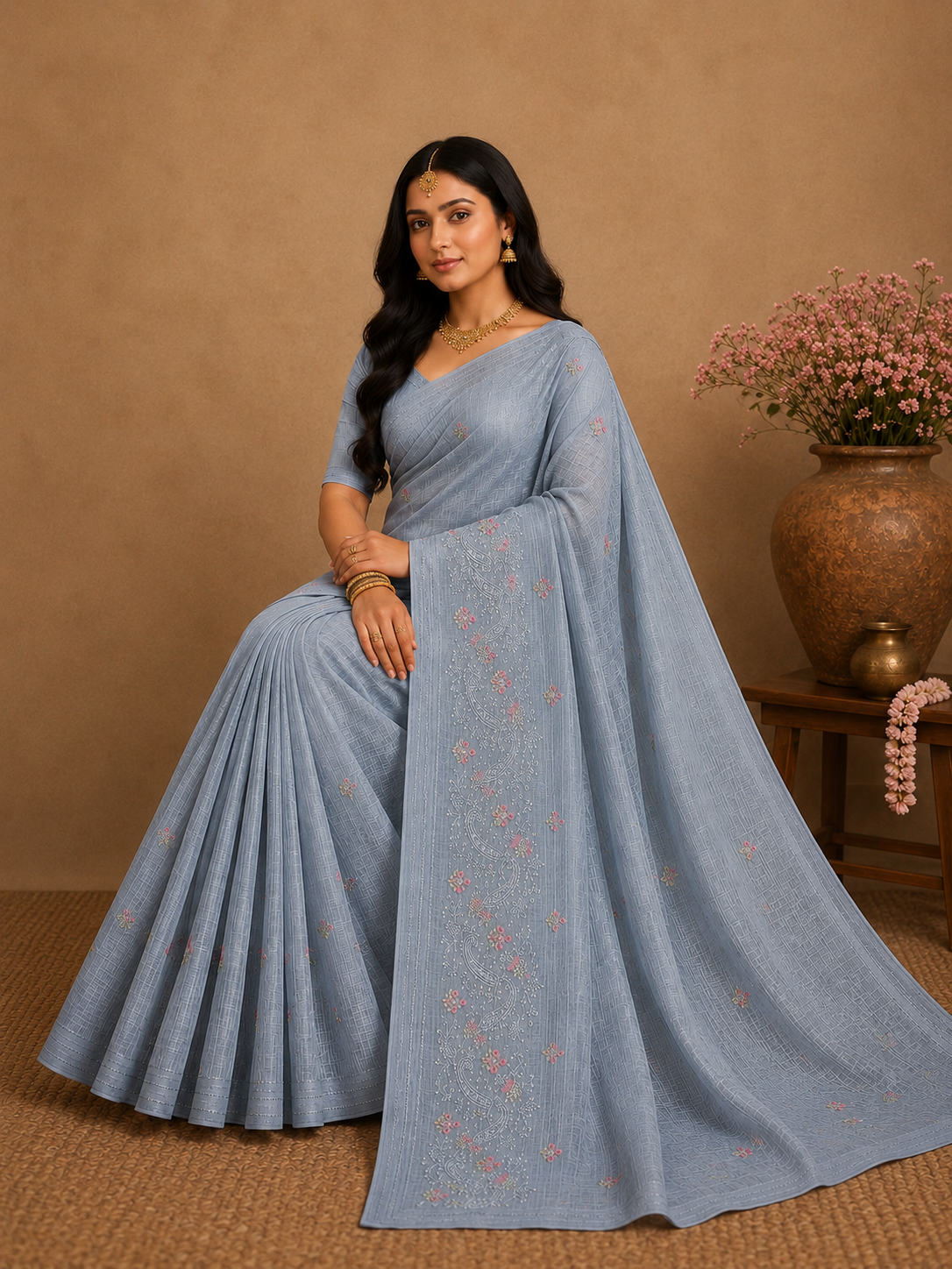 Handcrafted Heritage Saree