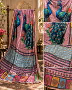 Mayura Blossom Heritage Shawl