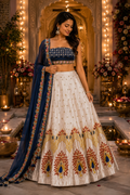 Mayura Noor Embroidered Pre-Stitched Lehenga Set