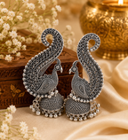 Mayura Paisley Jhumka Earrings