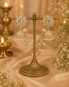 Pearl Jhumka Earrings