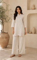 Blossom Embroidered Cotton Set