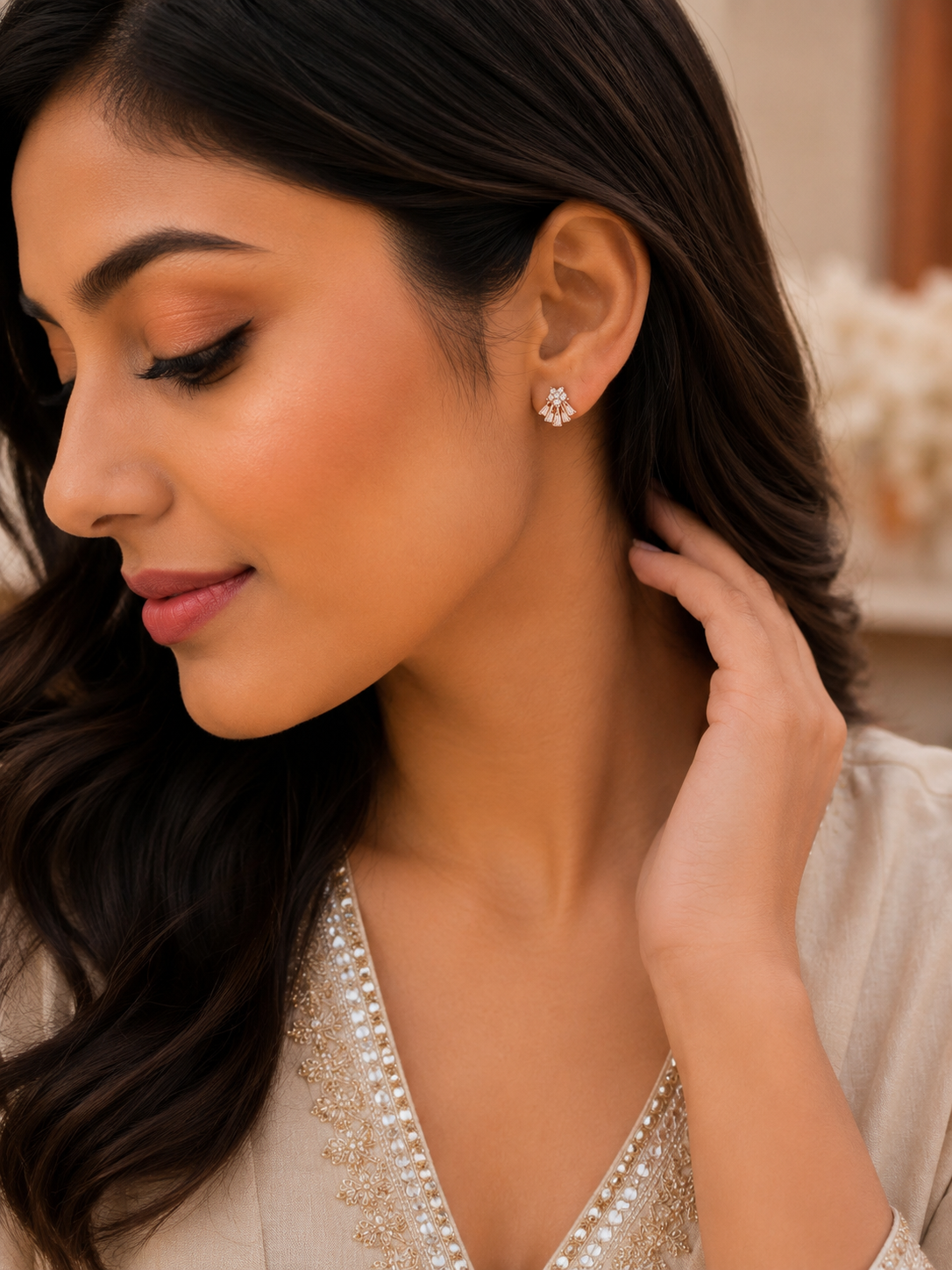 Elegant Everyday Stud Earrings Collection