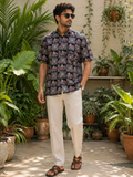 Royal Elephant Heritage Print Shirt