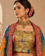 Royal Riwaayat Multicolor Lehenga Set