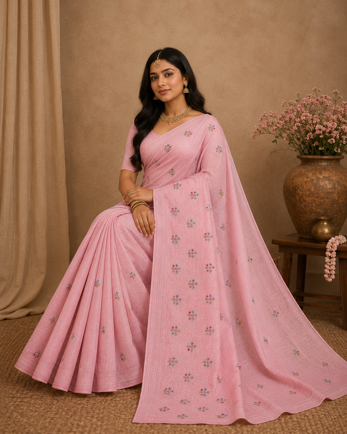 Handcrafted Heritage Saree