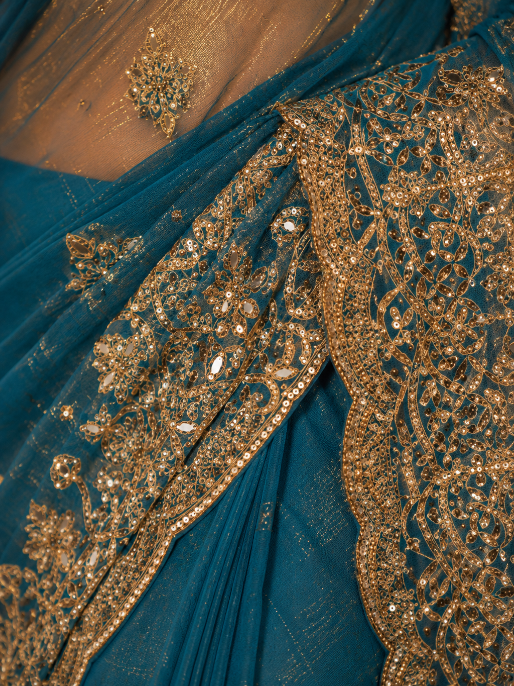 Padma Neelam Saree