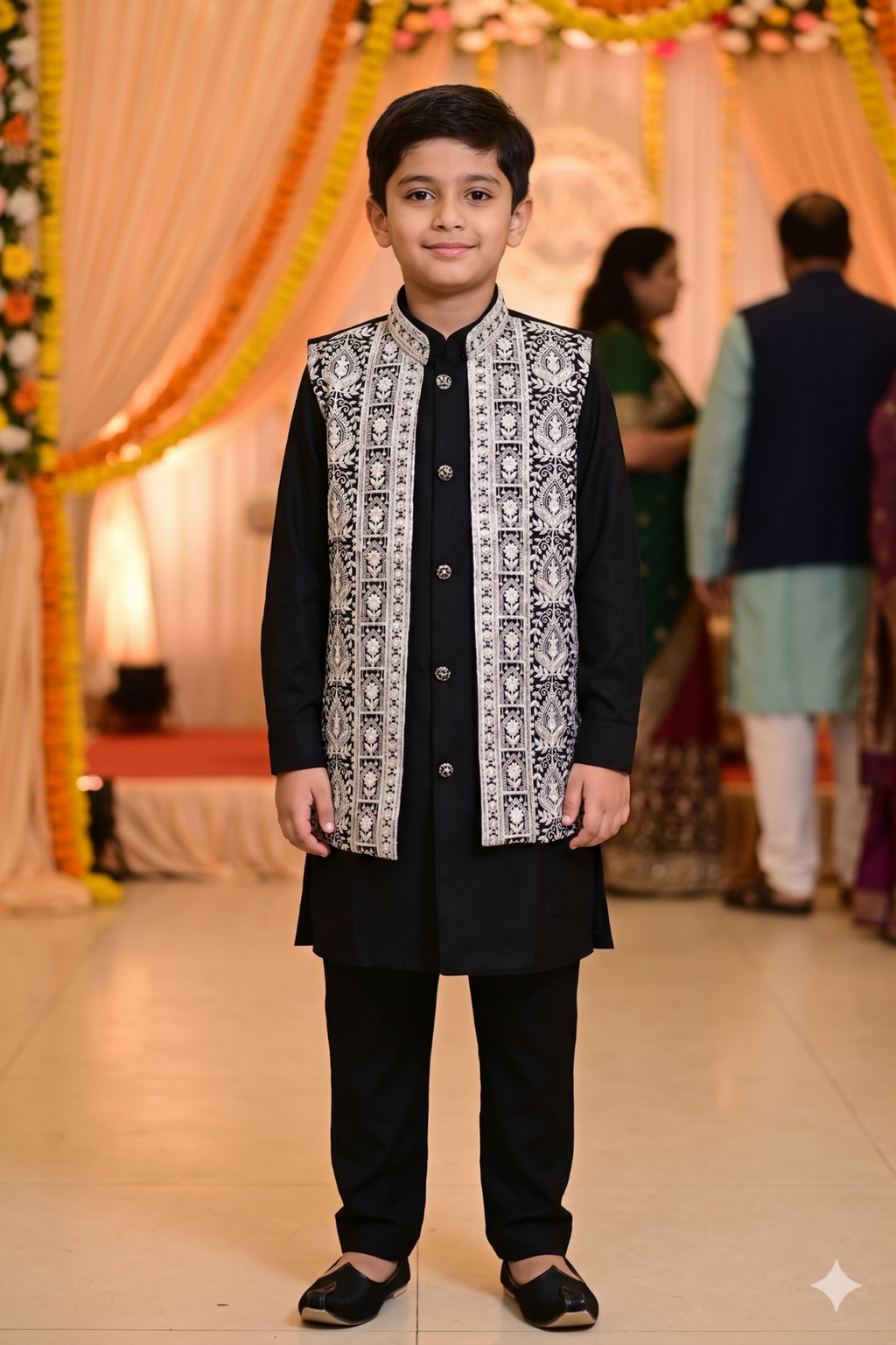 Luxury Embroidered Traditional Kurta Set
